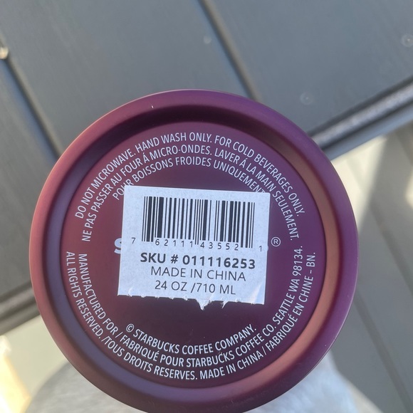 Starbucks Fall 2020 Tumbler,24fl.oz, Plum Rose